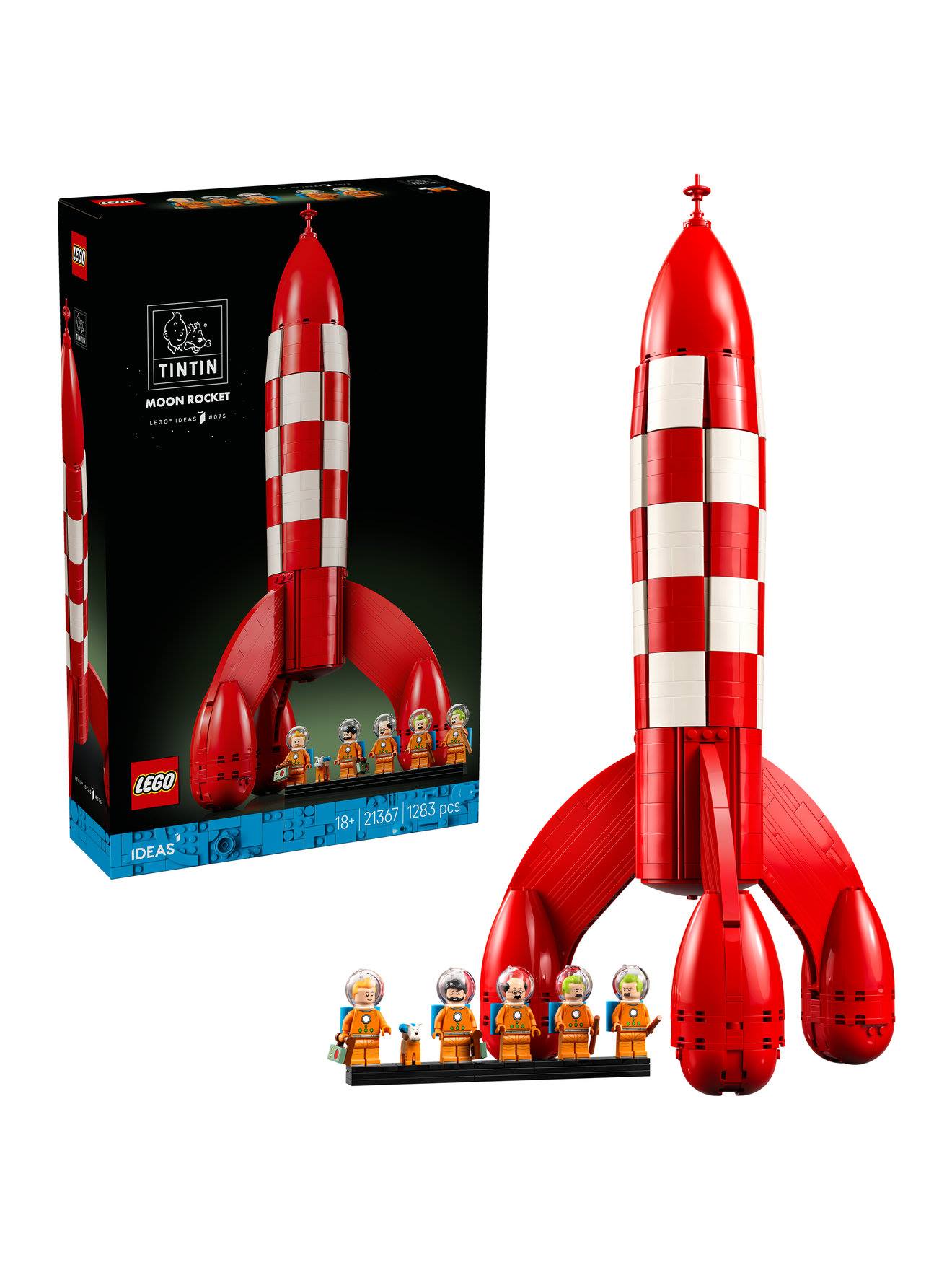 Lego Ideas 21367 La Fusée De Tintin Multicolore