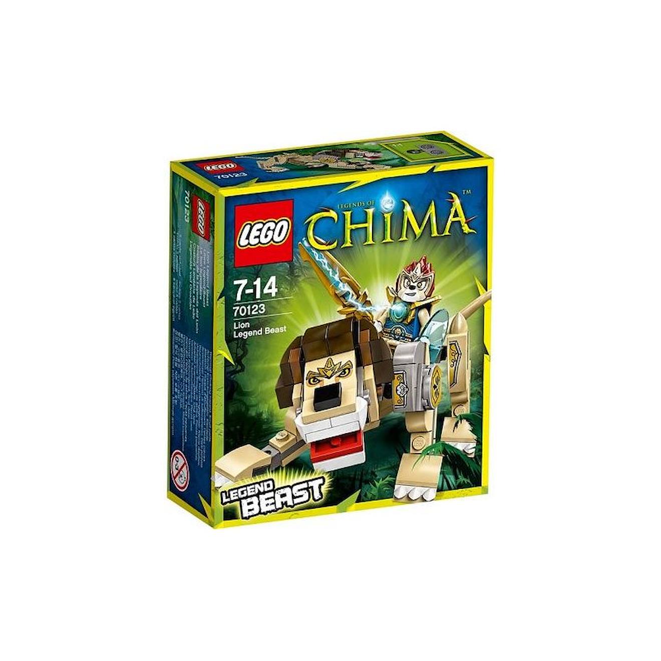 Lego Legends Of Chima 70123 Le Lion Légendaire Multicolore
