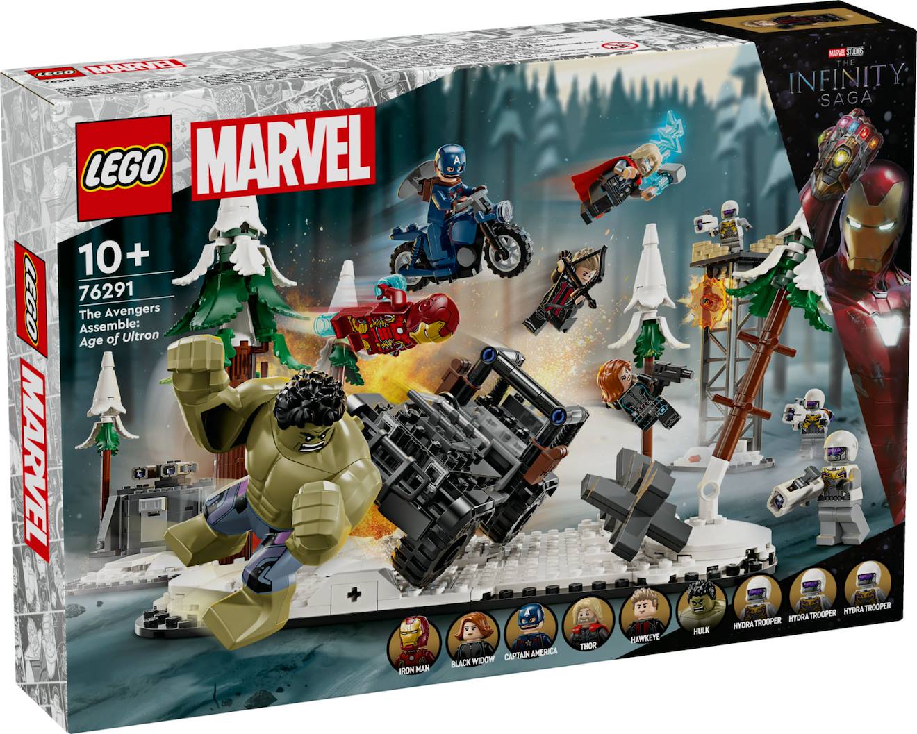 Lego Marvel - Avengers Rassemblement : L'ère D'ultron - 76291 Multicolore