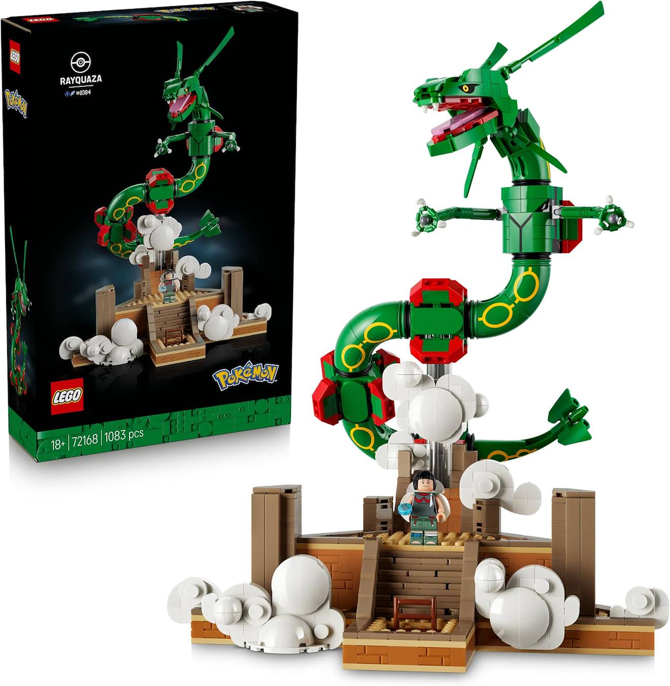 Lego Pokémon 72168 Rayquaza Multicolore