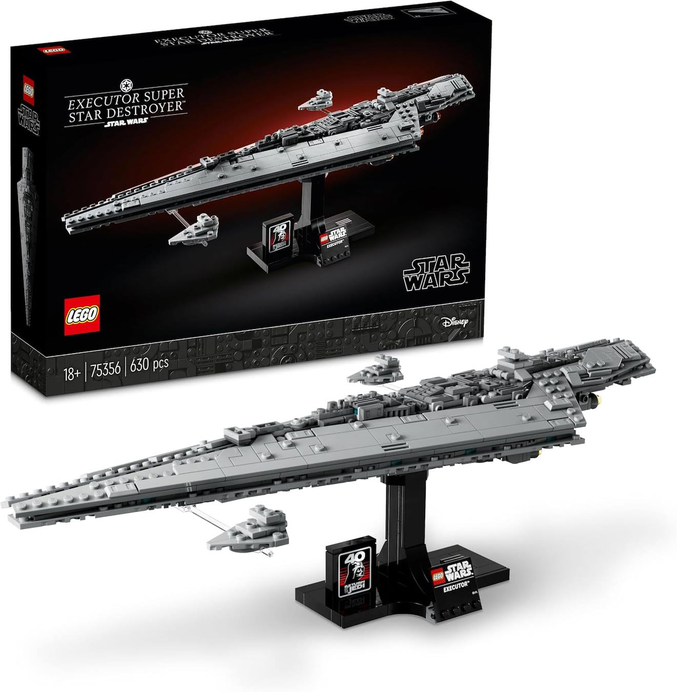 Lego Star Wars 75356 Le Super Destroyer Stellaire De Classe Executor Multicolore