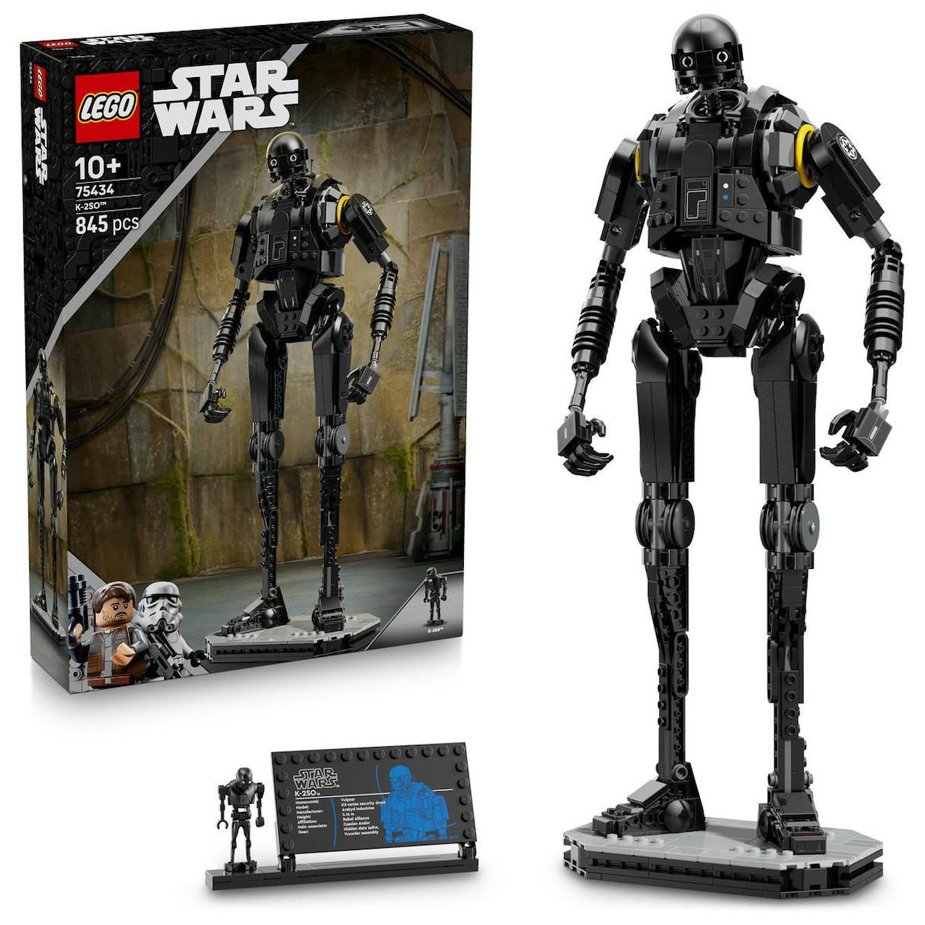 Lego Star Wars - K-2so Le Droïde De Sécurité - 75434 Multicolore