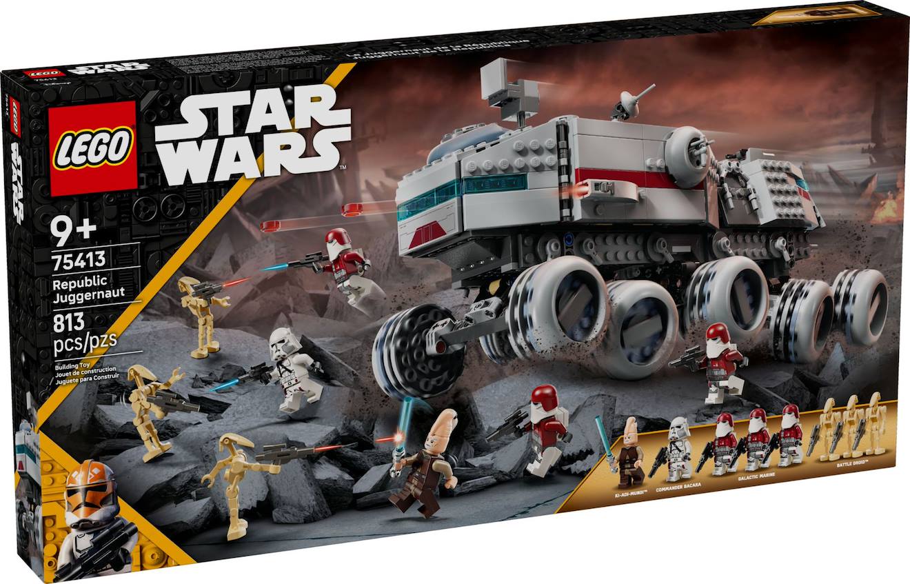 Lego Star Wars - Le Juggernaut De La République - 75413 Multicolore