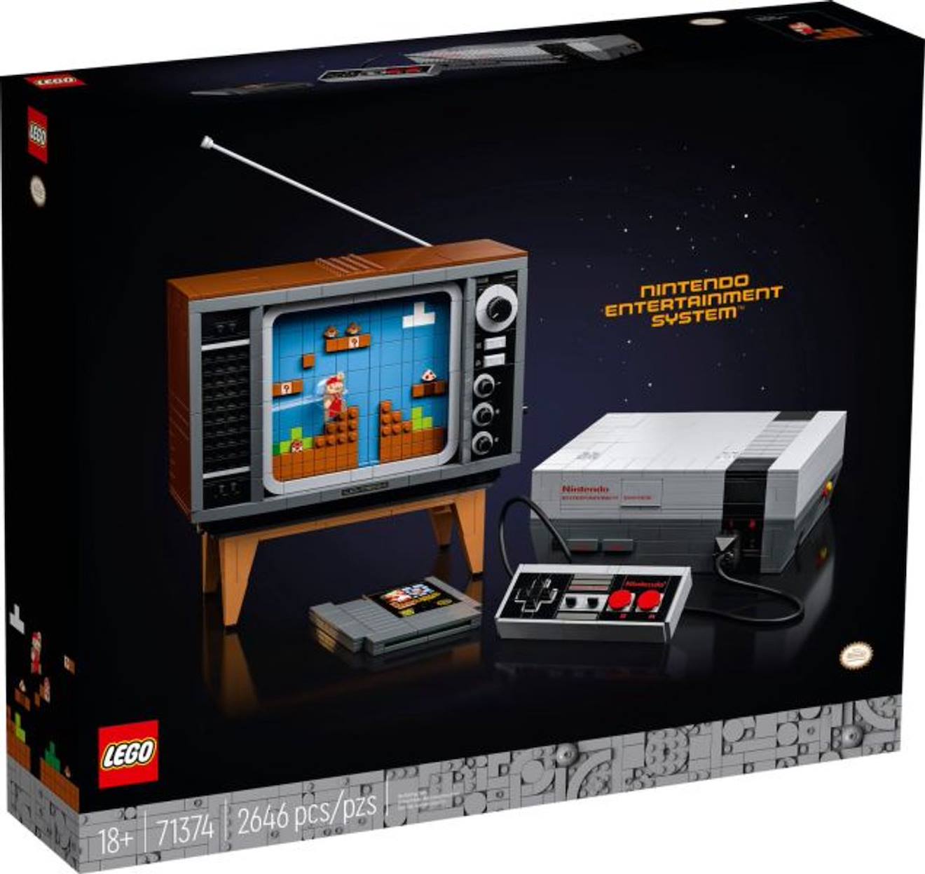 Lego Super Mario 71374 Nintendo Entertainment System Multicolore