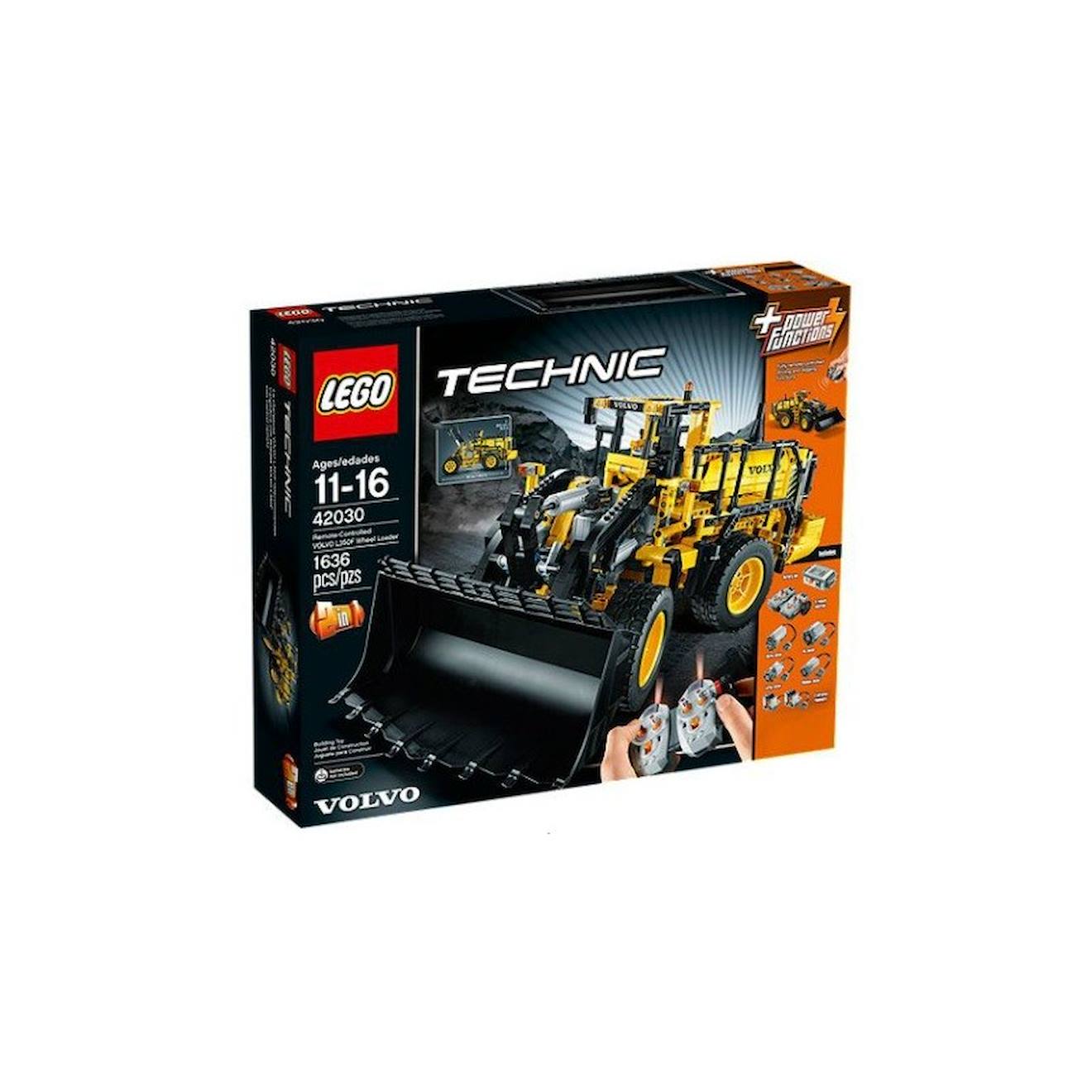 Lego Technic 42030 La Chargeuse Sur Pneus Télécommandée Volvo L350f Multicolore