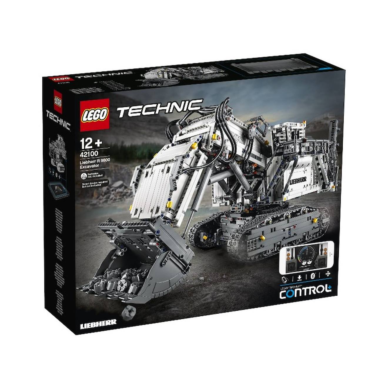 Lego Technic 42100 La Pelleteuse Liebherr R 9800 Multicolore