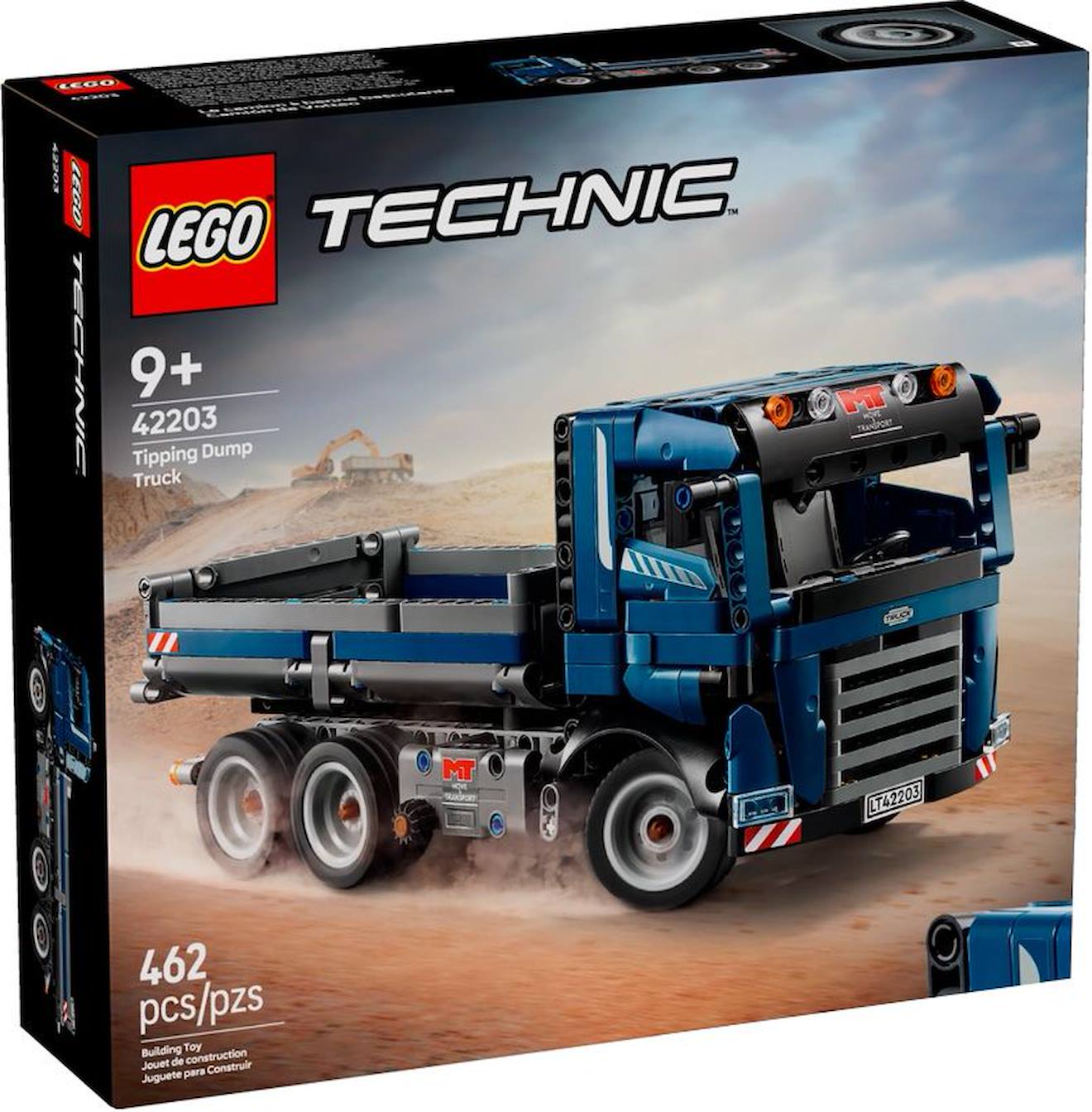 Lego Technic - Camion Benne - 42203 Multicolore