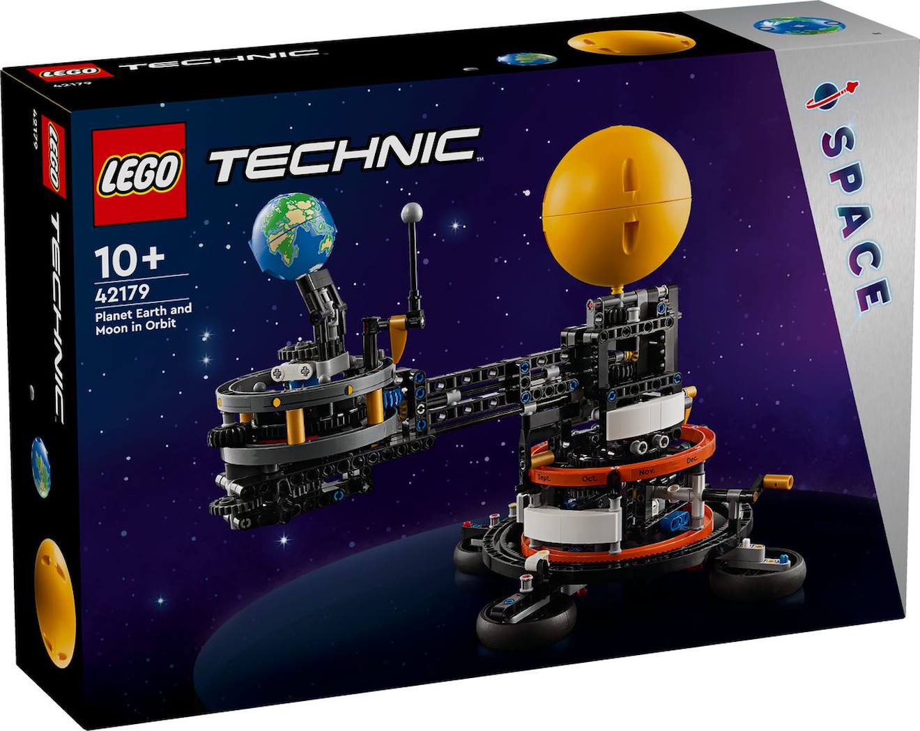 Lego Technic - La Planète Terre Et La Lune En Orbite - 42179 Multicolore
