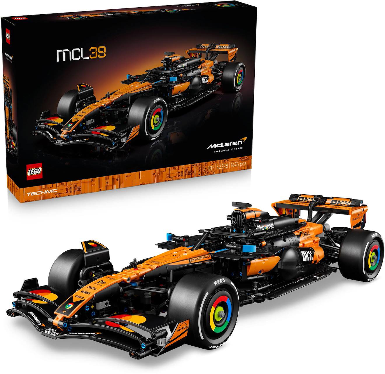 Lego Technic Mclaren 42228 - F1 Multicolore