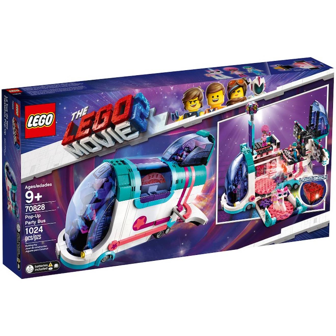 Lego The Lego Movie 70828 Le Bus Discothèque Multicolore