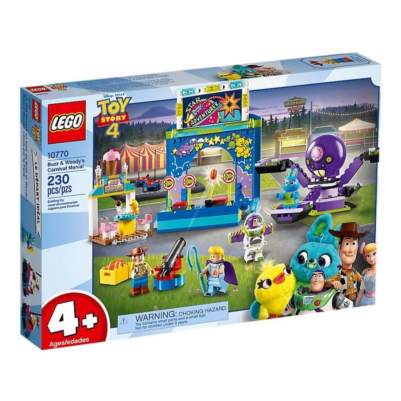 Lego Toy Story 10770 Le Carnaval En Folie De Buzz Et Woody Multicolore