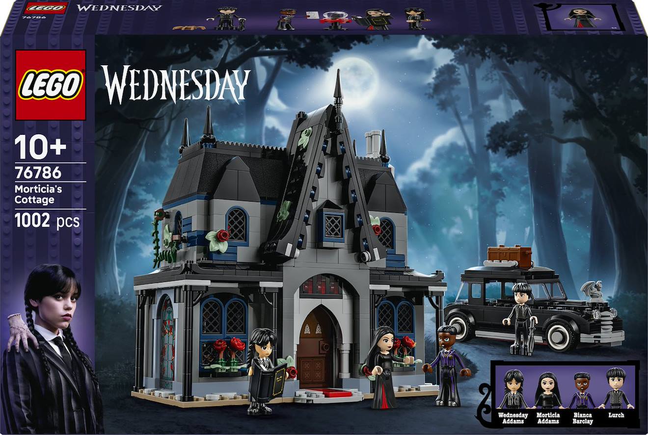 Lego Wednesday 76786 Le Manoir De Morticia Multicolore