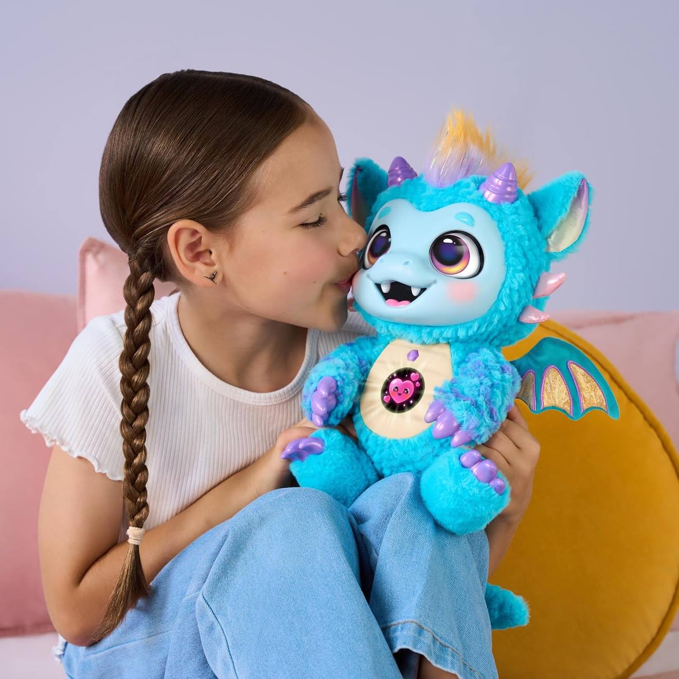 Little Live Pets My Magical Dragon - Skye, Peluche Interactive Bleu