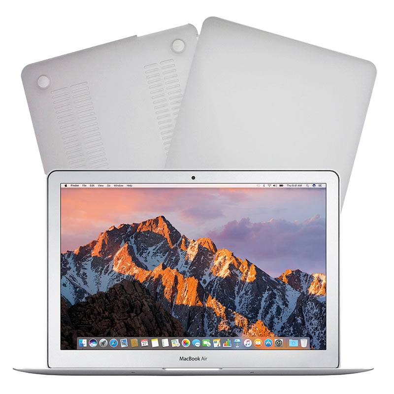 Macbook Air 13,3'' (2017) Intel Core I5 8go 128go Ssd Gris - Reconditionne Grade eco + Coque Blanche