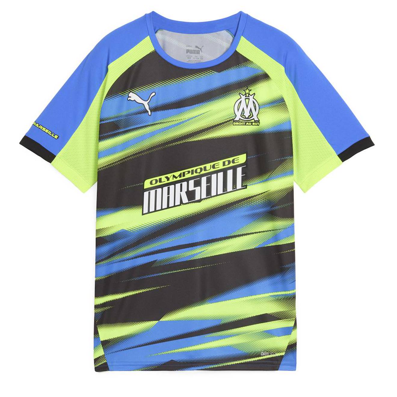 Maillot De Football Mixte Om Faster Bleu