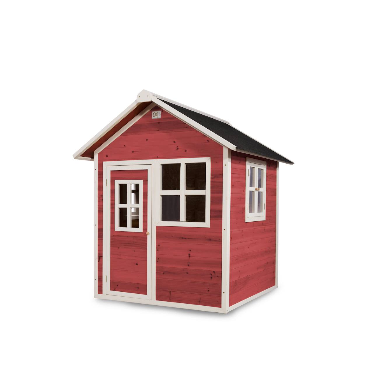 Maisonnette En Bois Pour Jardin Enfant Dès 3 Ans Rouge