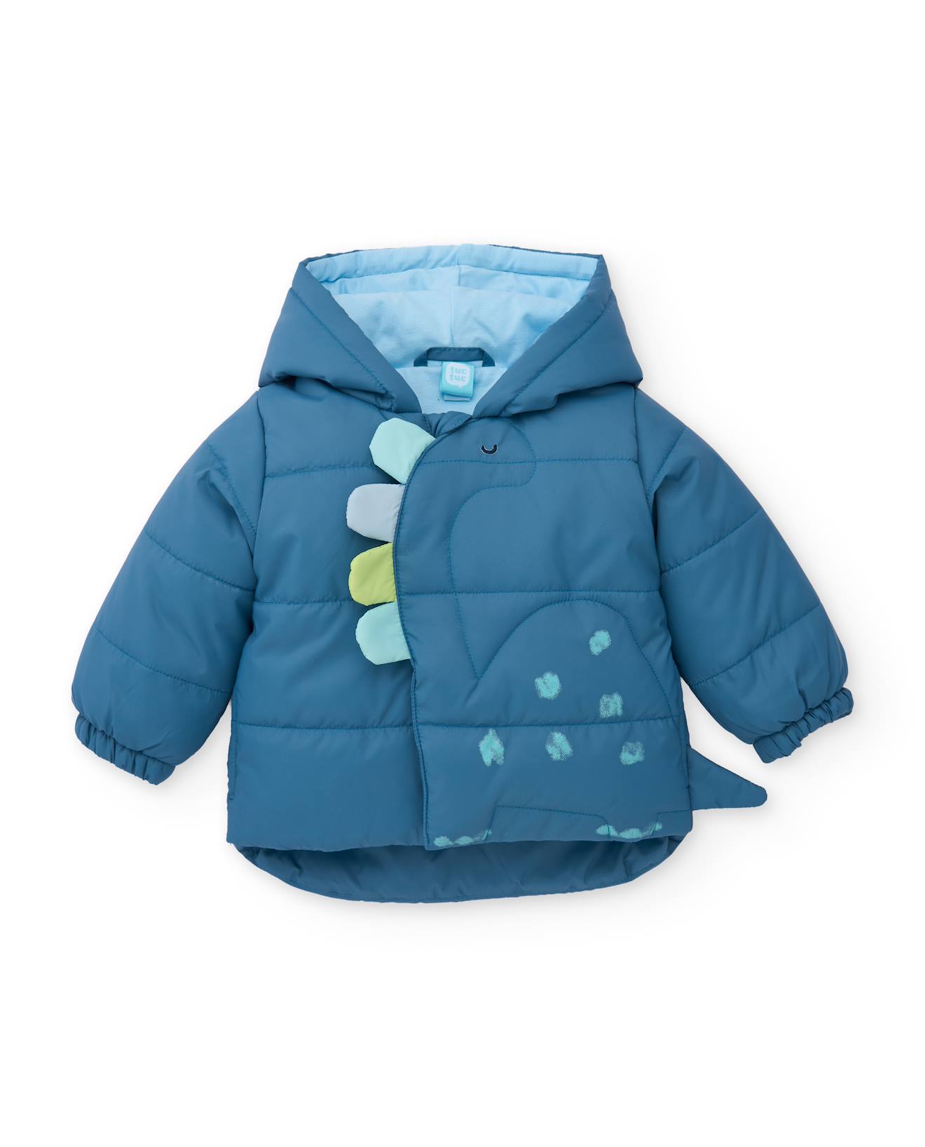 Manteau En Molleton Pour Bébé Avec Capuche Bleu