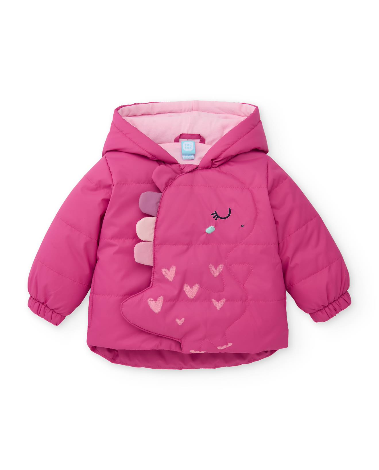 Manteau En Molleton Pour Bébé Avec Capuche Rose