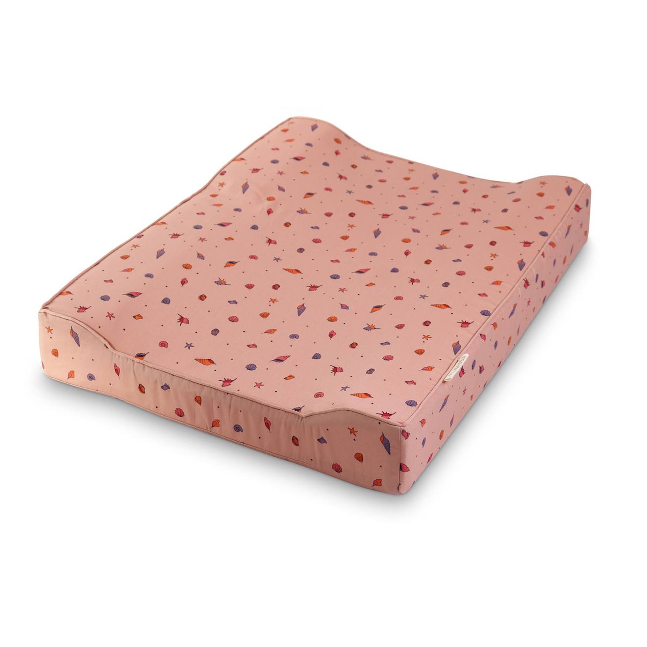 Matelas À Langer Bébé En Coton Bio Déhoussable Rose