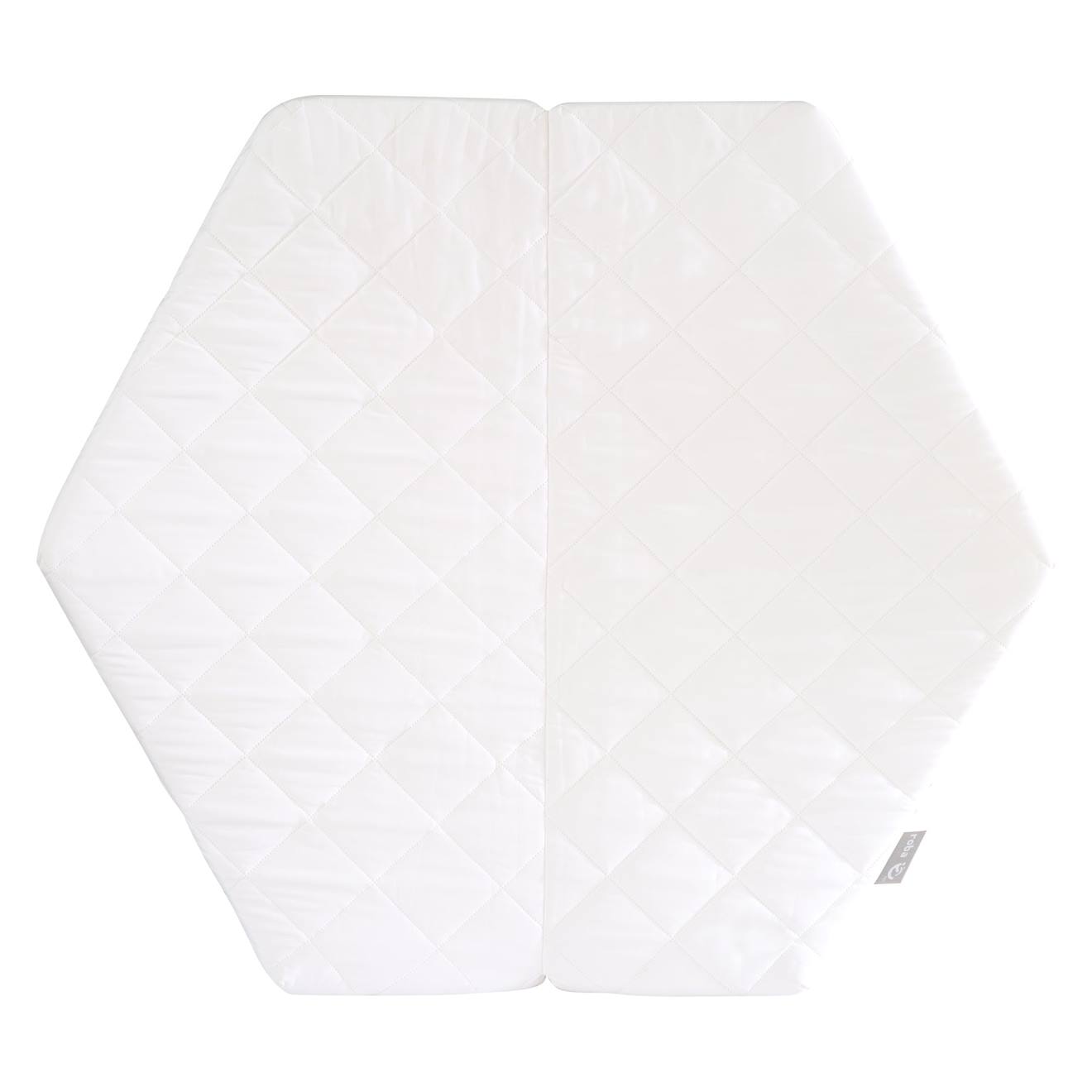 Matelas Déhoussable Pour Parc Bébé Hexagonal Blanc - Hexagonal