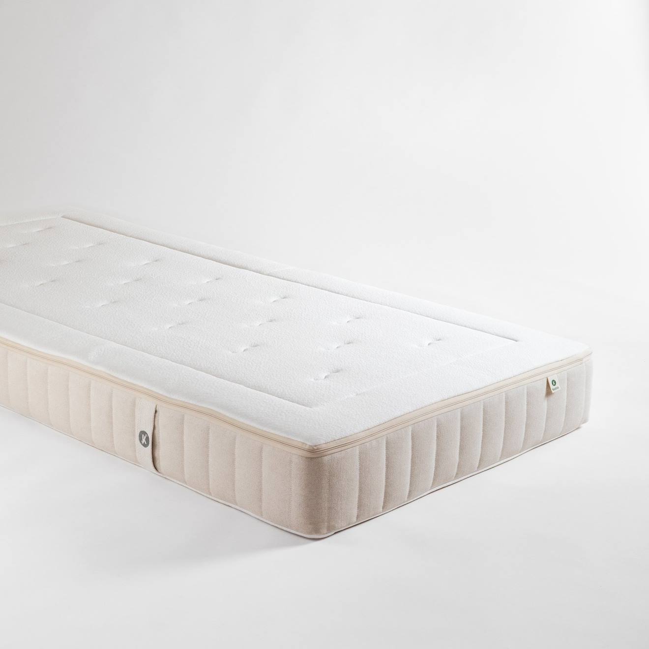 Matelas Enfant Chanvrenatura® - Epaisseur 17cm Blanc