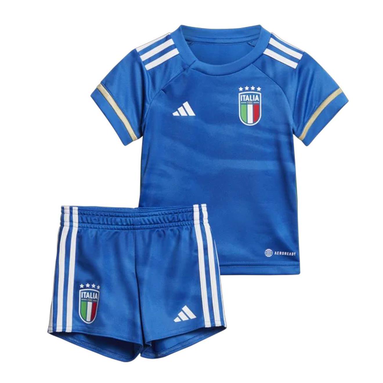 Mini-kit De Football Enfant Fille Italie Bleu