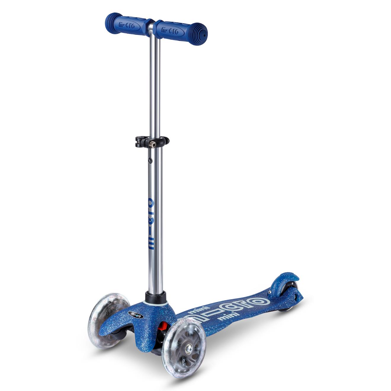 Mini Micro Deluxe Glitter Led - Bleu