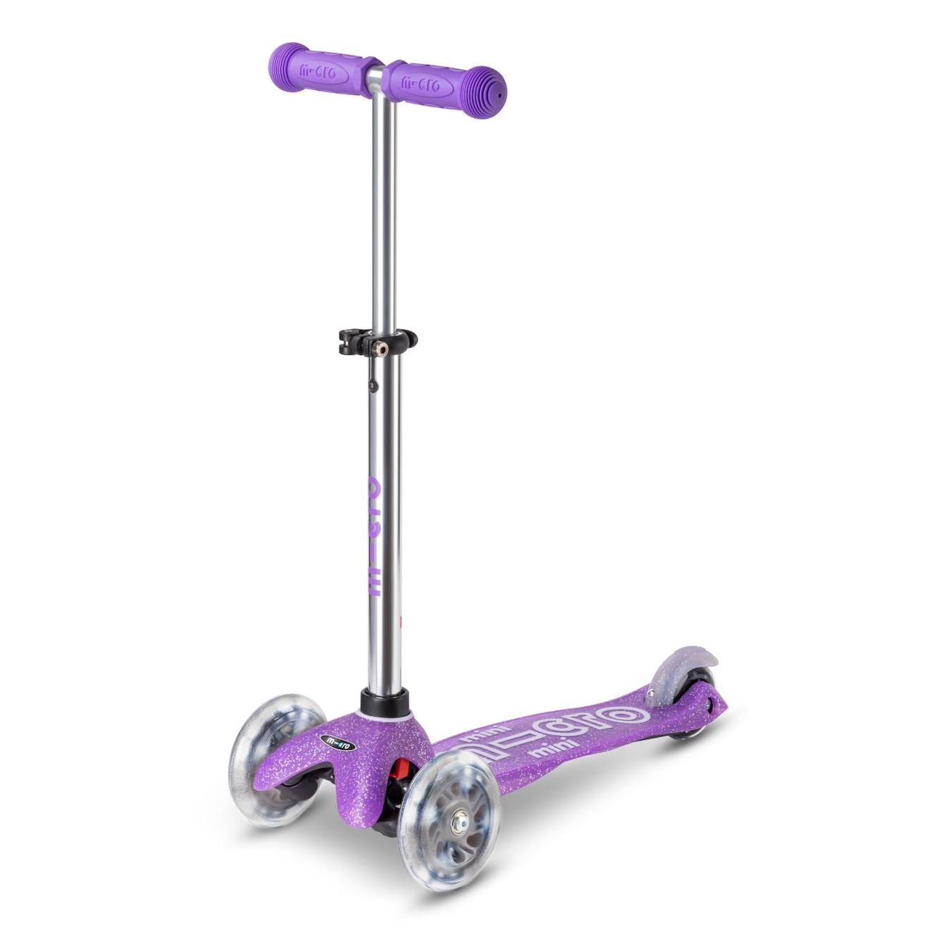 Mini Micro Deluxe Glitter Led - Violet