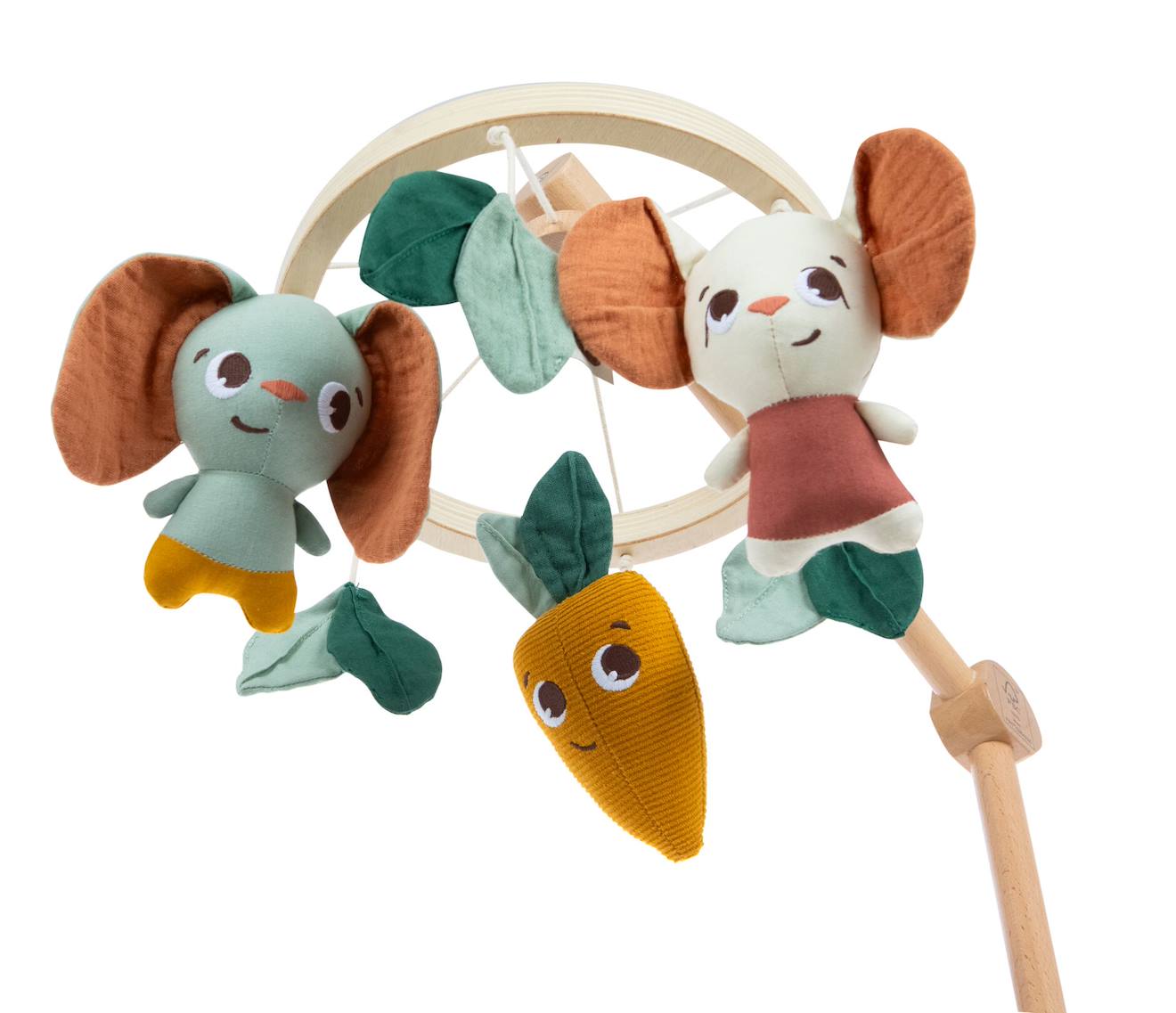 Mobile Bébé En Bois Wooden Adventures Garden Of Adventures