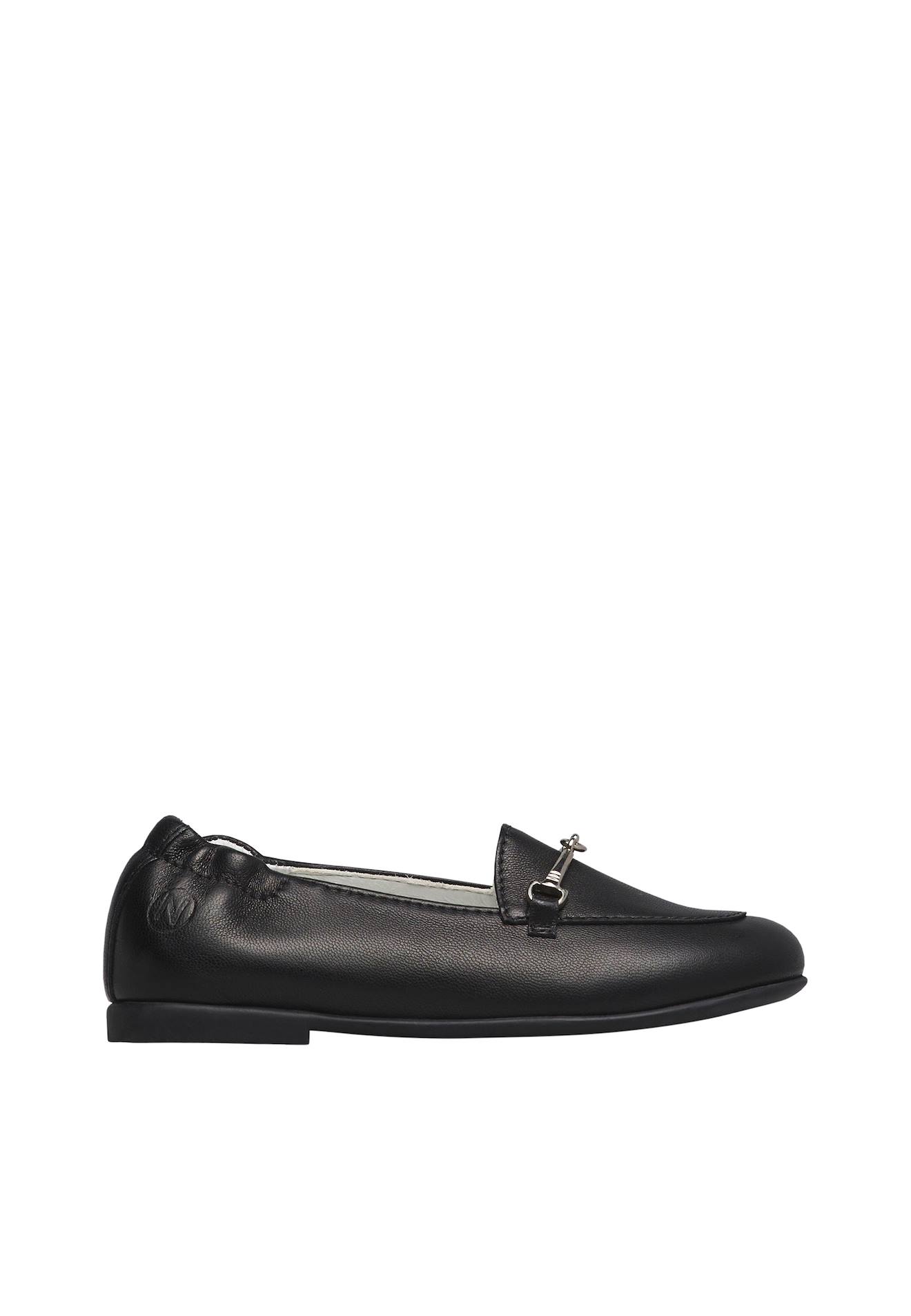 Mocassin En Cuir Miola Noir-