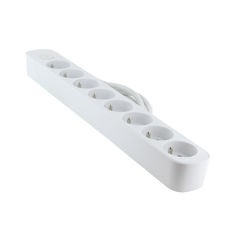 Multiprise Electro Depot 8 Prises Avec Interrupteur Blanche - Cable 1.5m