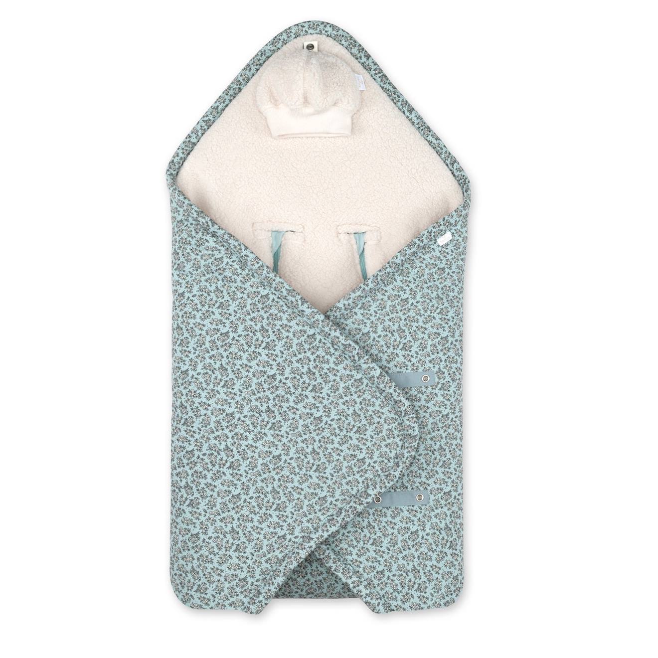 Nid D'ange Bébé Poussette Et Siège Auto Hiver - Teddy Bien Chaud Heidi Opalin