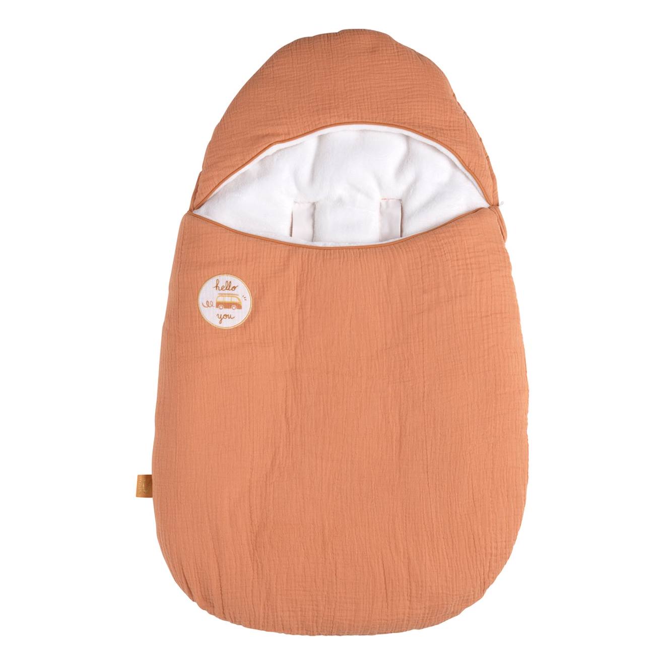 Nid D'ange Hiver 5 Attaches - Sunlight Orange