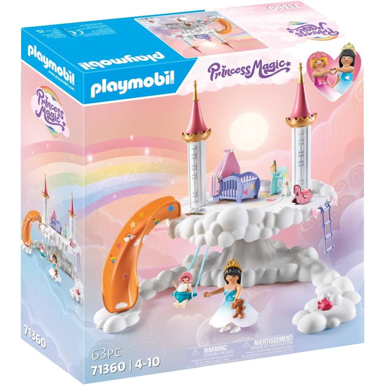 Nurserie Dans Les Nuages - Princesse Magic 71360 Multicolore