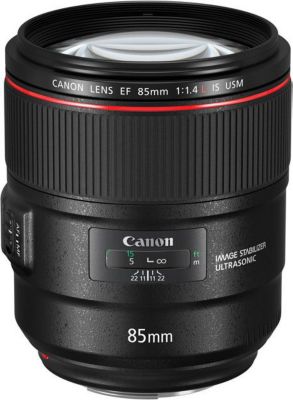 Objectif pour Reflex CANON EF 85mm f/1.4 L USM