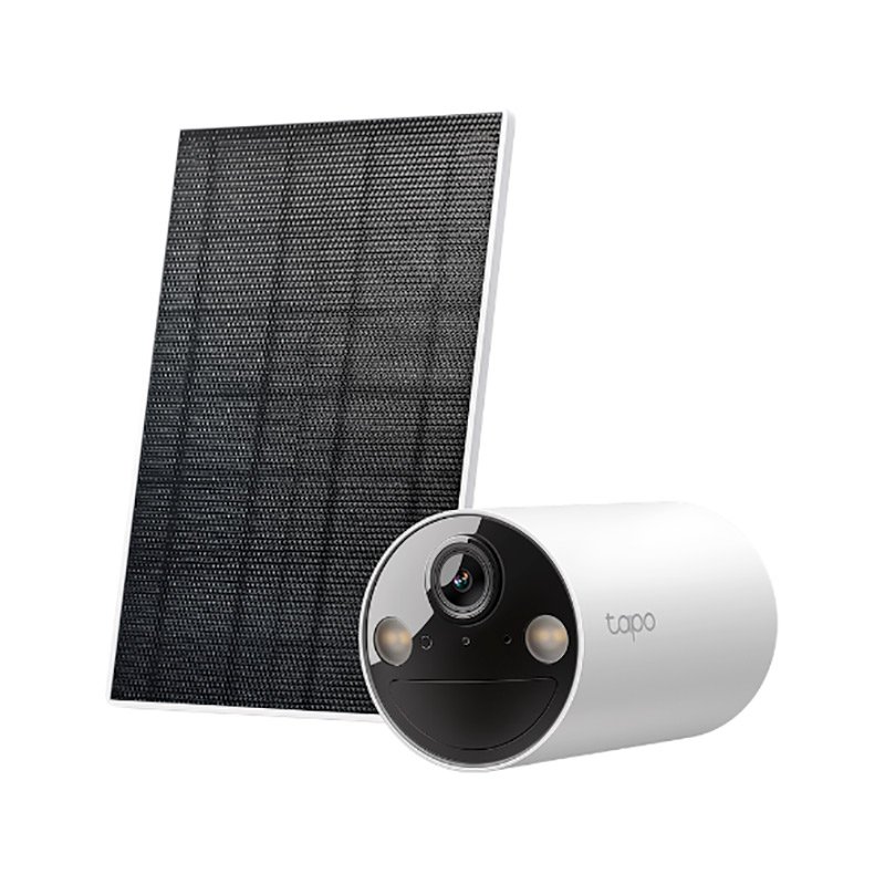Pack Camera De Surveillance Tapo Tc82 Kit 3mp 2k + Panneau Solaire