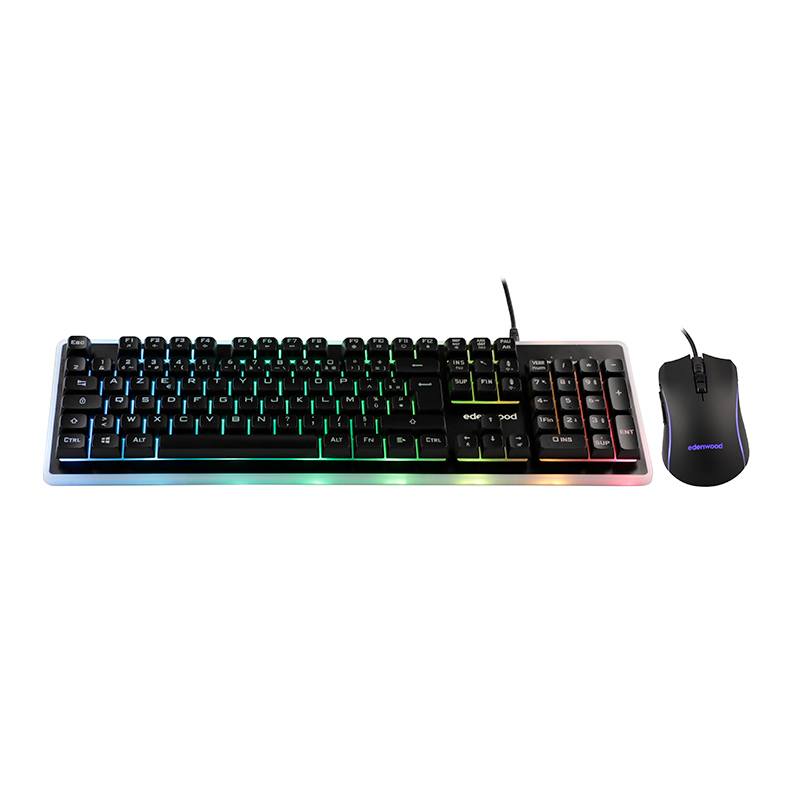 Pack Gaming Edenwood 2 En 1 Clavier + Souris