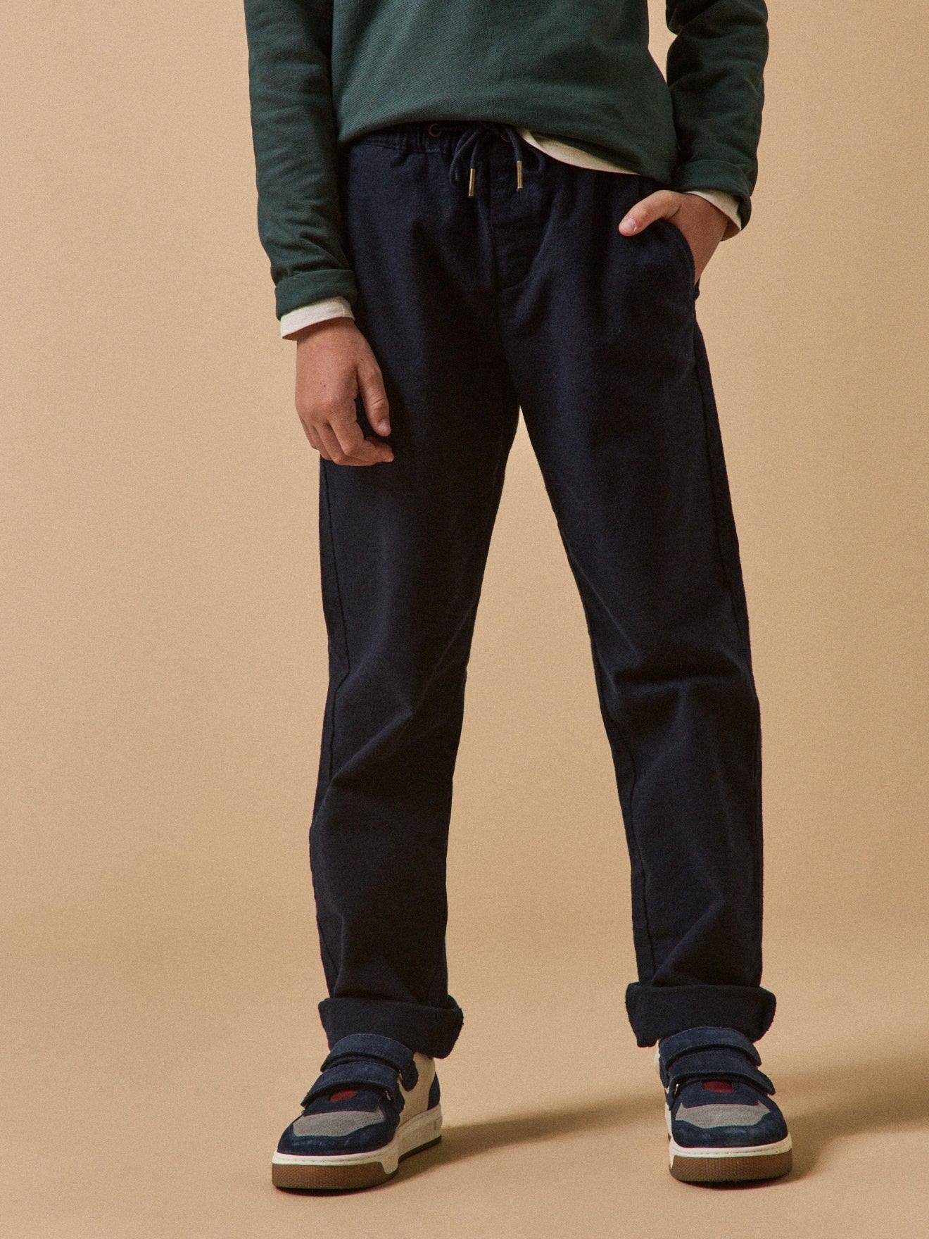 Pantalon Confort Marine