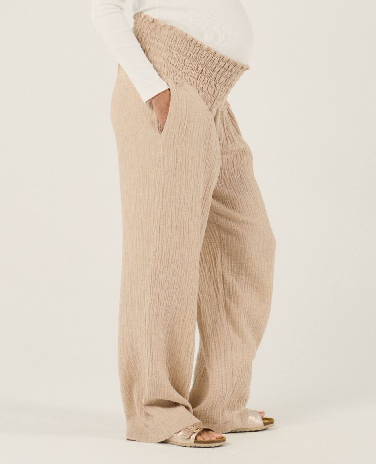 Pantalon De Maternité Myriam Beige