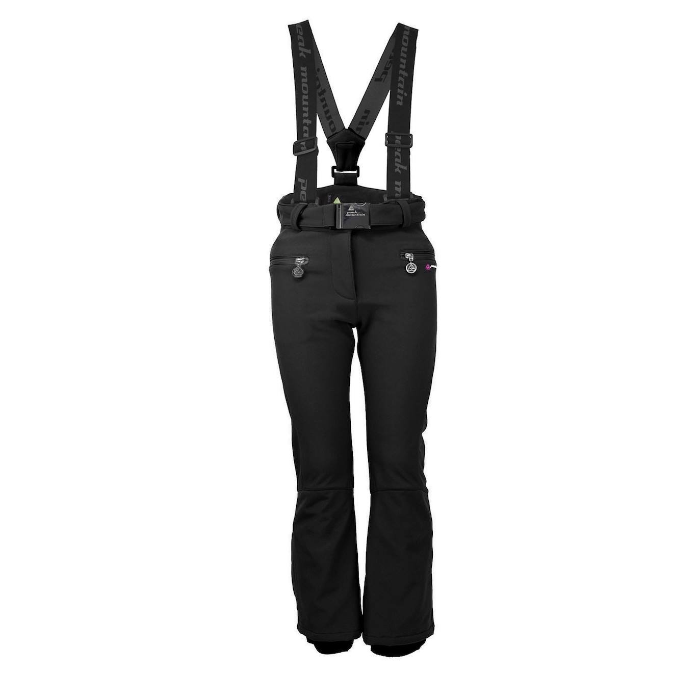 Pantalon De Ski Softshell Fille Gafuzza Noir
