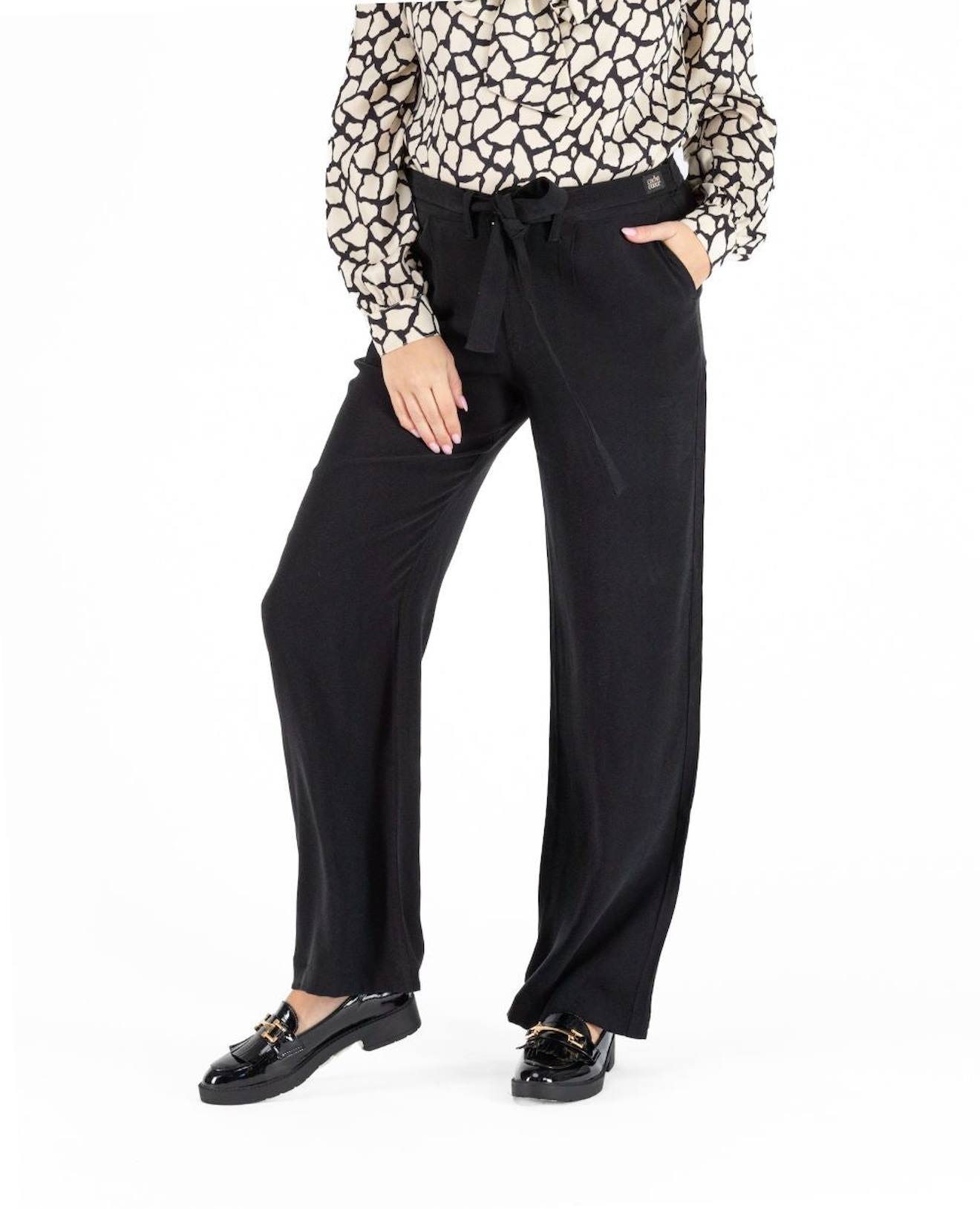 Pantalon Large De Grossesse Betty Noir