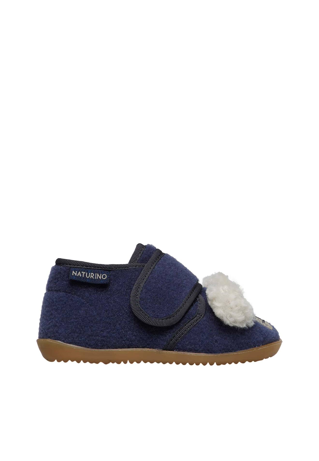 Pantoufles En Tissu Bidaim Marine-