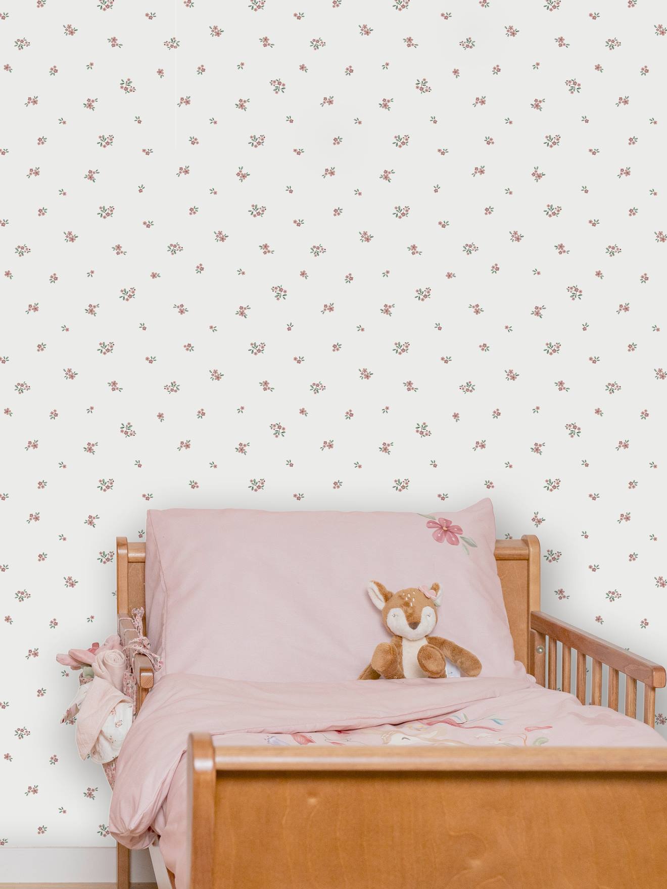 Papier peint Fairy Blossom blanc