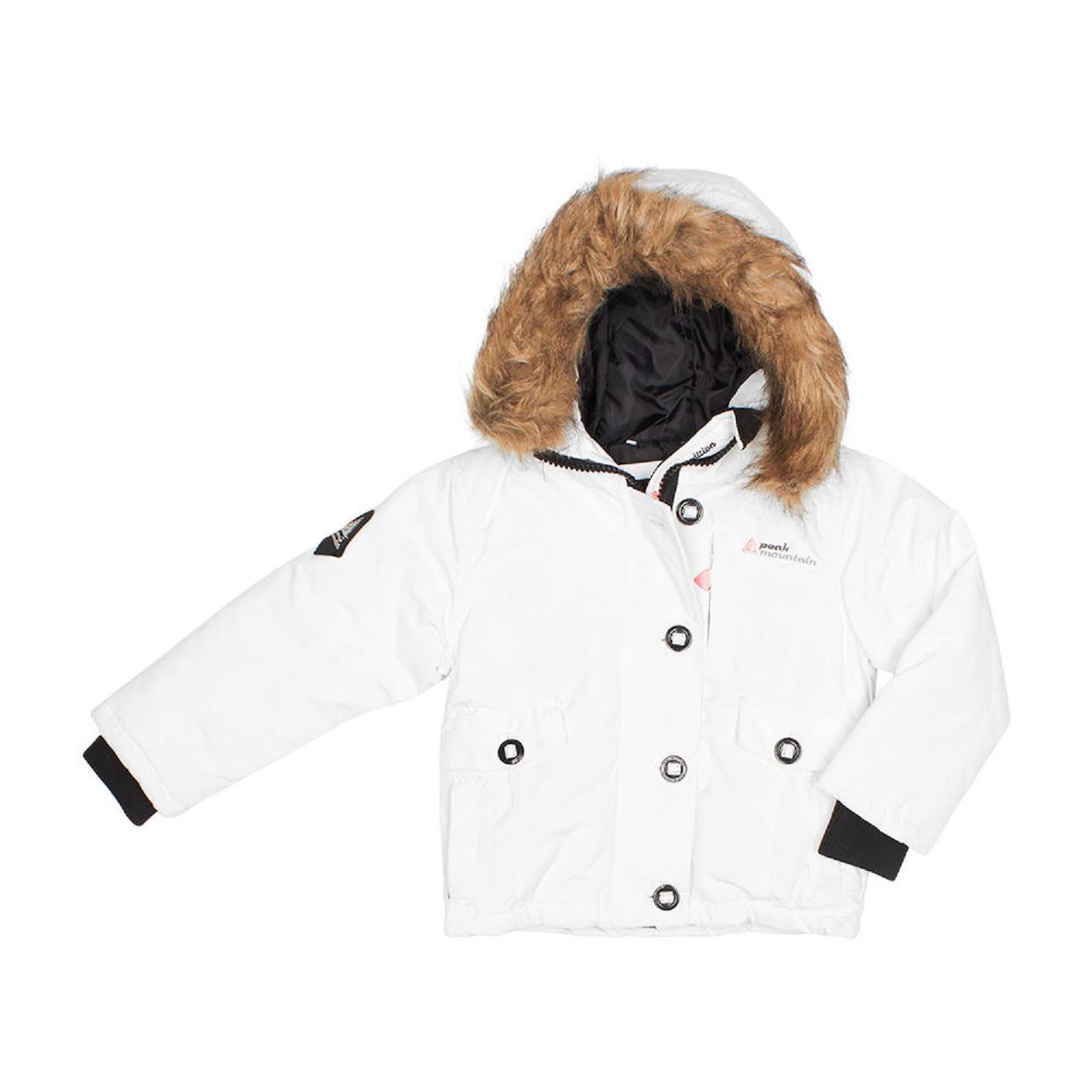 Parka De Ski Fille Falava Blanc