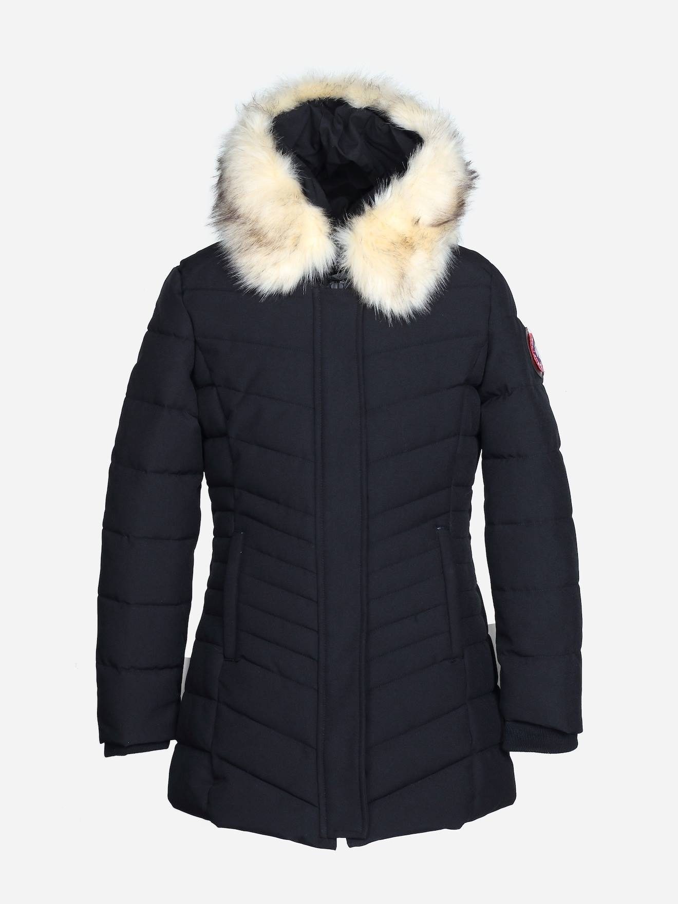 Parka Fille Matelassée Noir