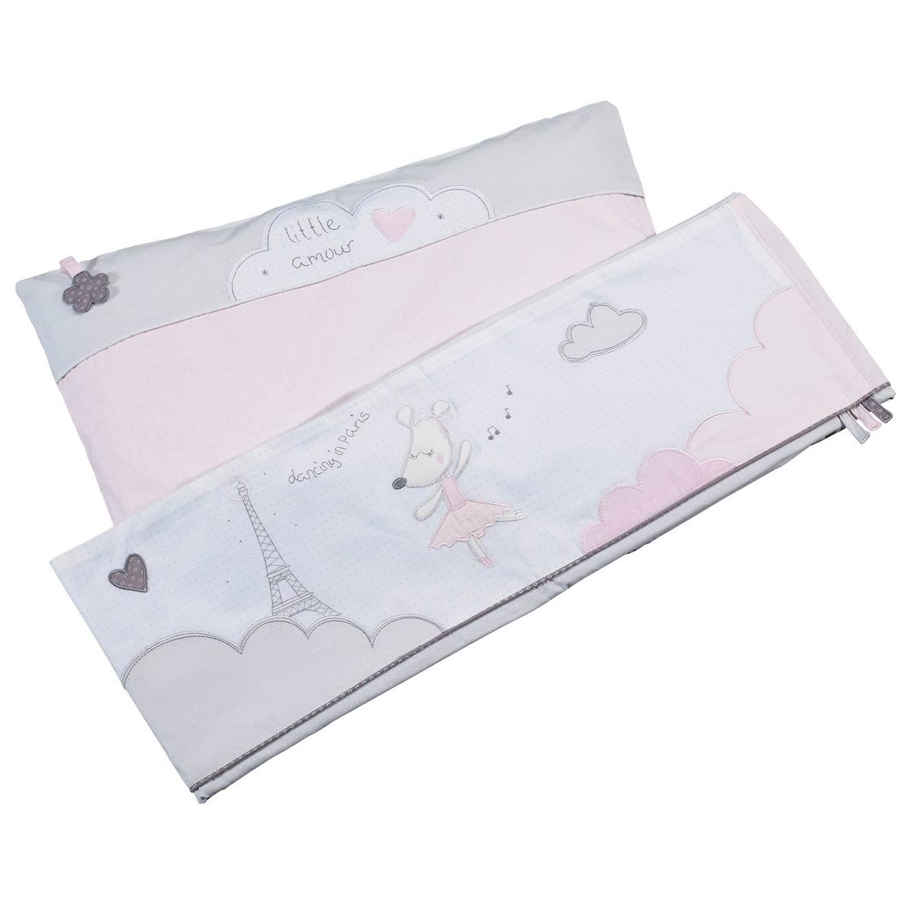 Parure De Lit Et Taie En Coton - Lilibelle Rose