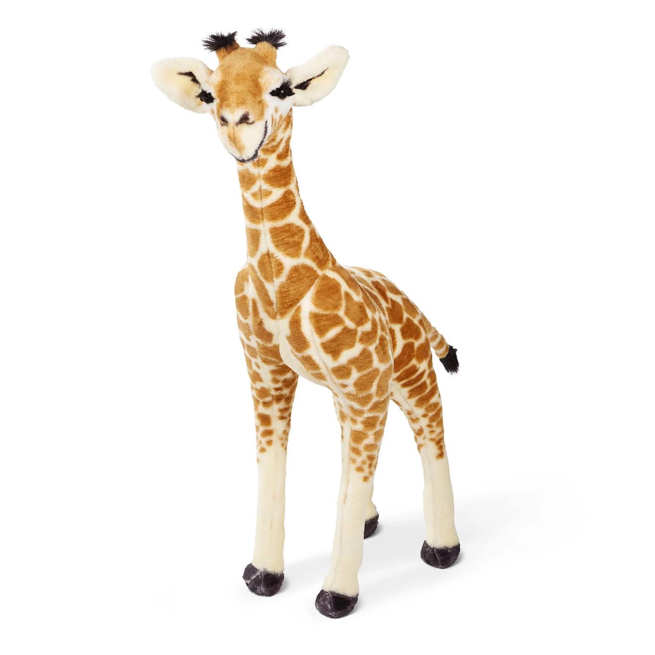 Peluche Bébé Girafe Girafon Marron