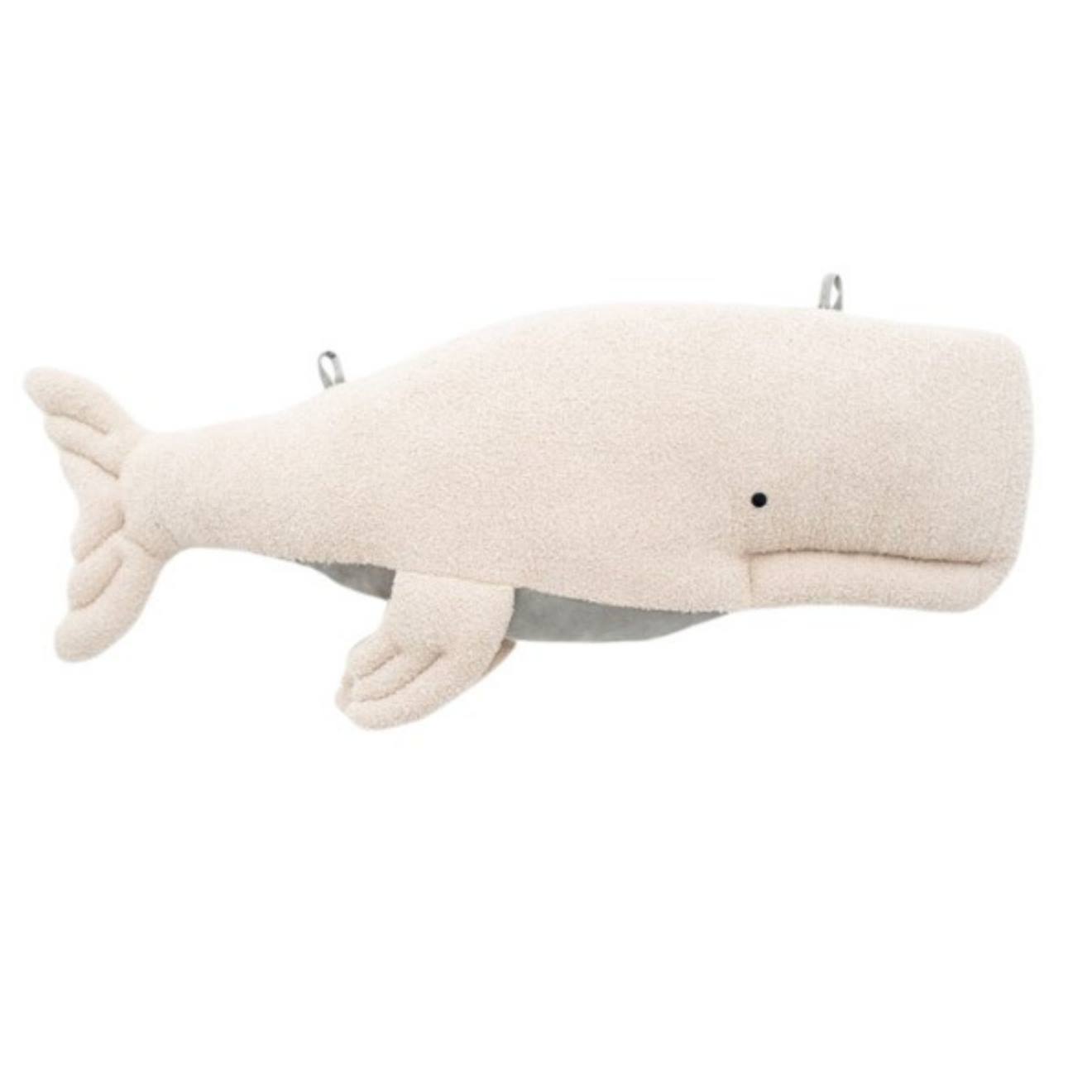Peluche Béluga En Tissu Doux Océan Beige