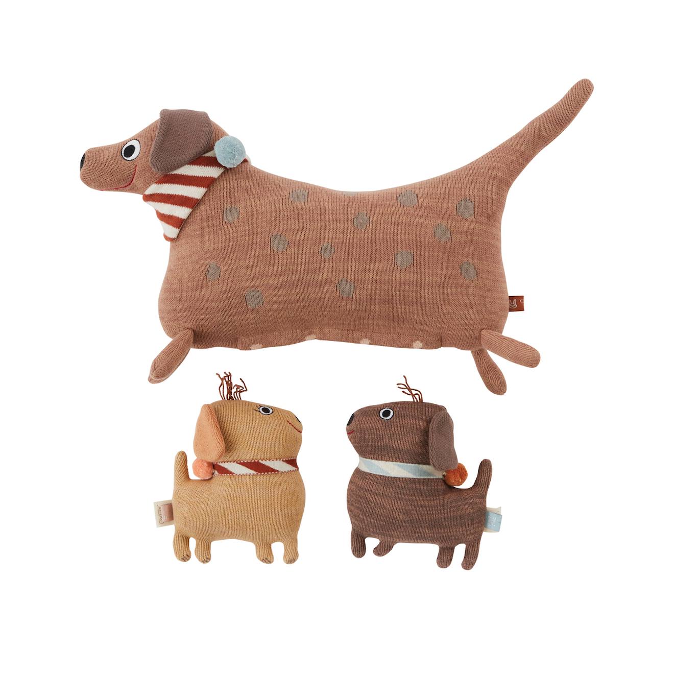 Peluche En Coton Marron
