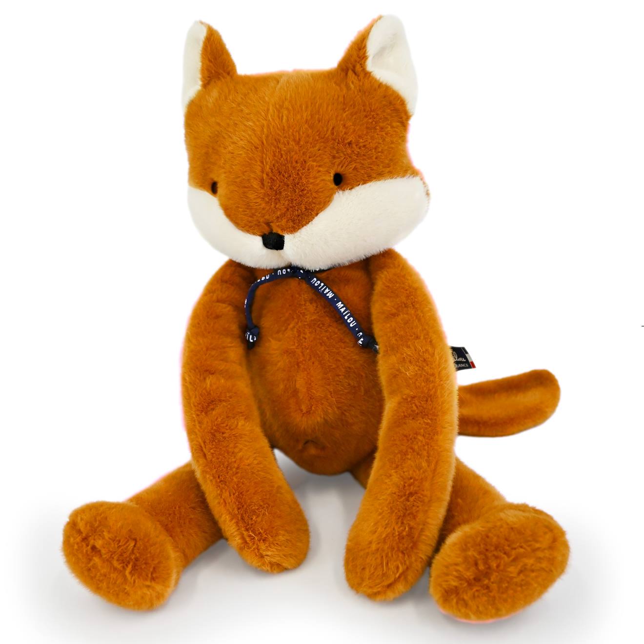 Peluche Renard Méloé 56 Cm Orange